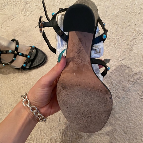 Valentino Rockstud Heel Sandals - Picture 5 of 8